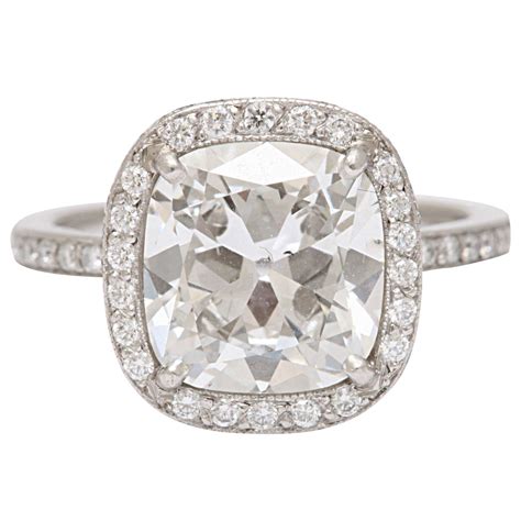 cartier 1985 engagement ring|cartier engagement rings cushion cut.